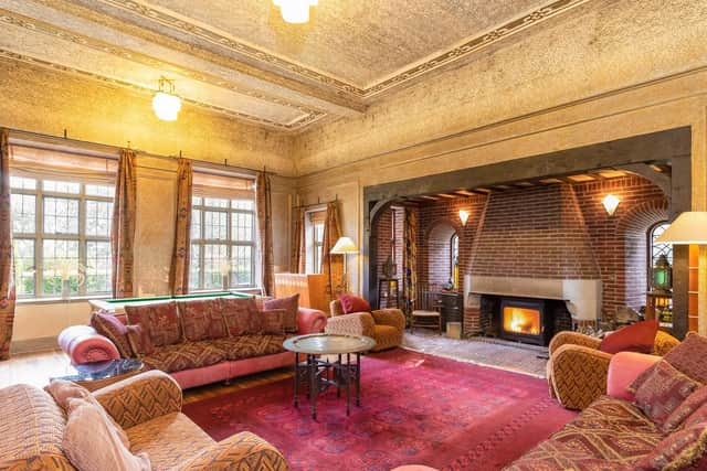 The drawing room at Cragg Hill