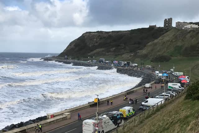 The scene in North Bay. Photo: Steve Bambridge