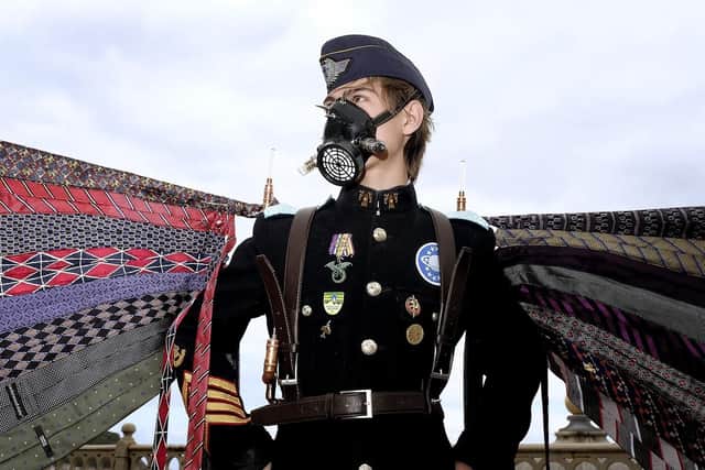 Alexander Gray in his fabulous costume