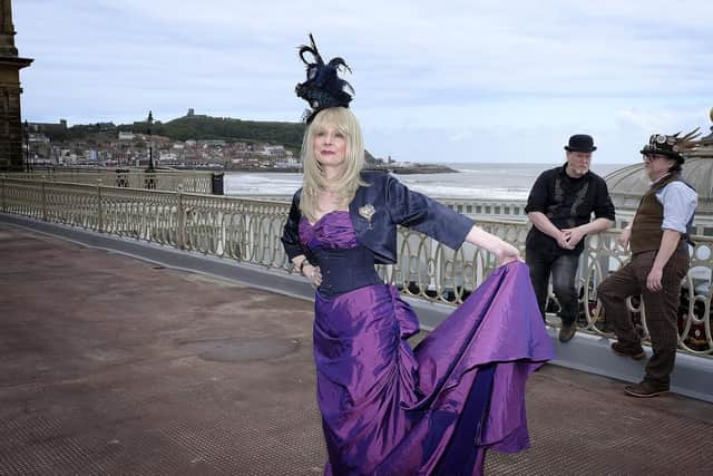 Organiser Michelle Dolan strikes a pose at Scarborough Spa