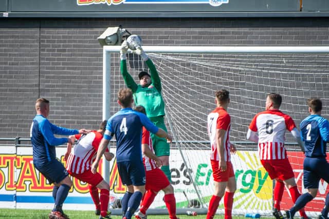 West Pier v Hunmanby United / League Cup final / Pictures by Andy Standing