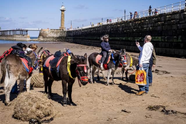 Whitby is officially the best and cleanest beach in Yorkshire