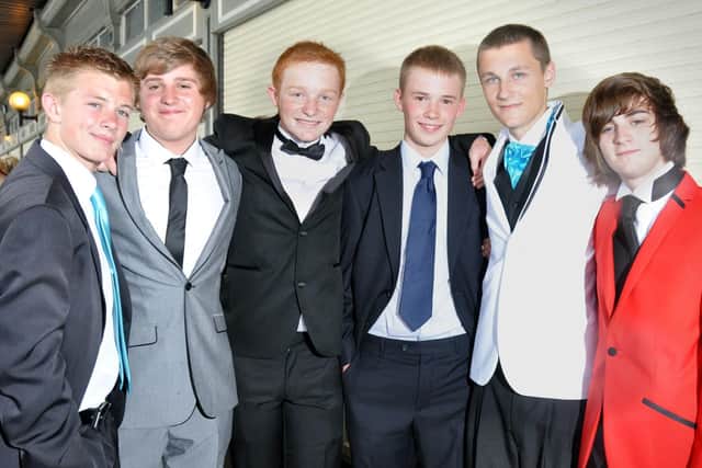 Left to right: Curtis Foreman, Joe D'Angelo, Sam Lindley, Connor Lawlor-Mahon, Michael Bamforth and Henry Halkyrad.