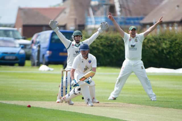 Folkton & Flixton v Cayton / Cricketer National Village Cup / Pictures by Andy Standing