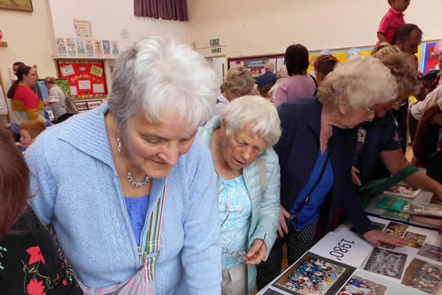 Former employees and grandparents enjoyed the day.