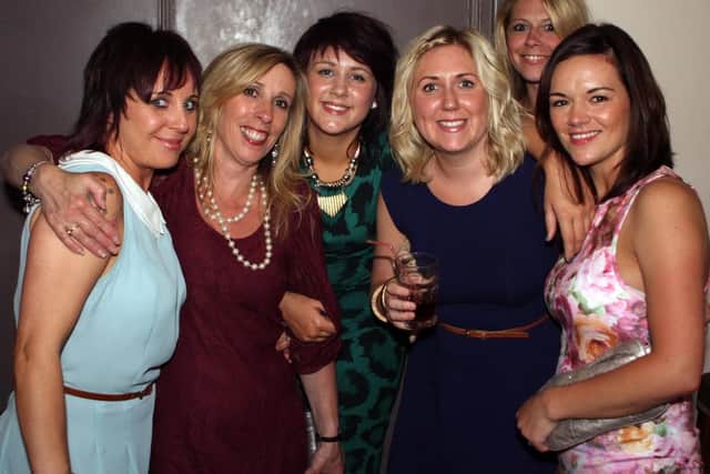 Andres, Bev, Georgia, Becky, Claire and Carly in 2013.