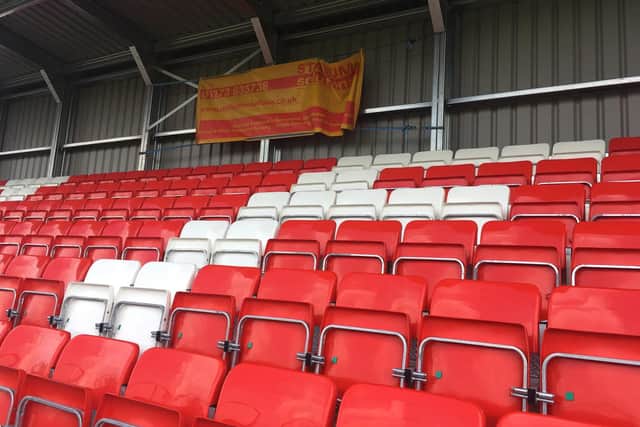 Flamingo Land Stadium Progress Pictures / Pictures by Martin Dowey