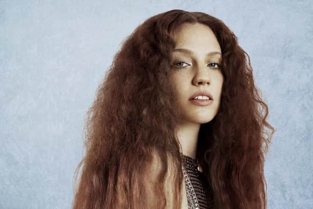 Jess Glynne performs on Sunday.