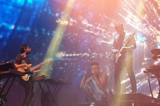 Years & Years at Scarborough Open Air Theatre. Photo: Louise Perrin