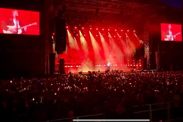 Lewis Capaldi at Scarborough Open Air Theatre. Photo: Jade McElwee