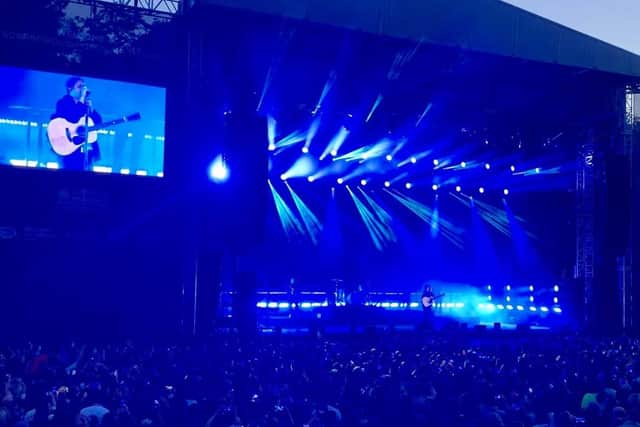 Lewis Capaldi at Scarborough Open Air Theatre. Photo: Jade McElwee