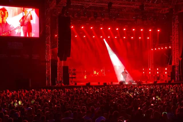 Lewis Capaldi at Scarborough Open Air Theatre. Photo: Jade McElwee