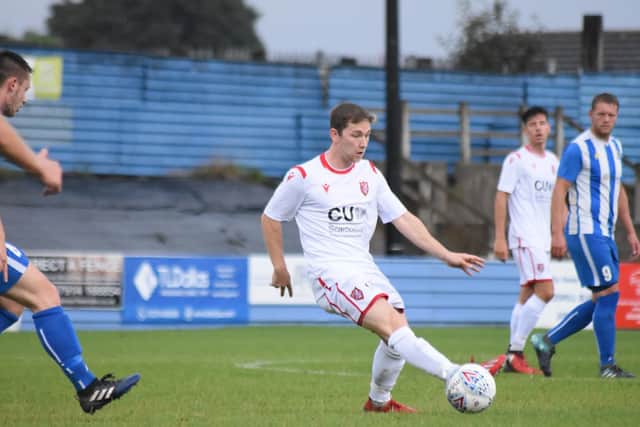 Eccleshill United 0-3 Scarborough Athletic / Pictures by Morgan Exley