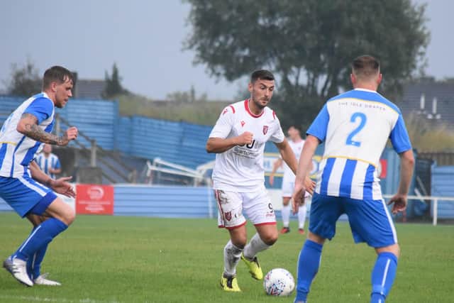 Eccleshill United 0-3 Scarborough Athletic / Pictures by Morgan Exley