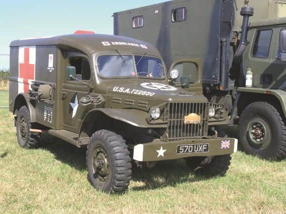 2018 - Rare military vehicles catch the eye