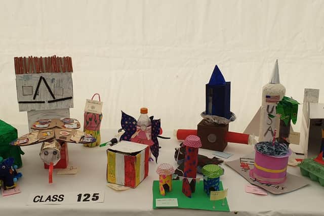 Marvellous creations on display in the handicraft tent