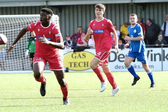 Scarborough Athletic 1-1 Buxton / Pictures by Richard Ponter