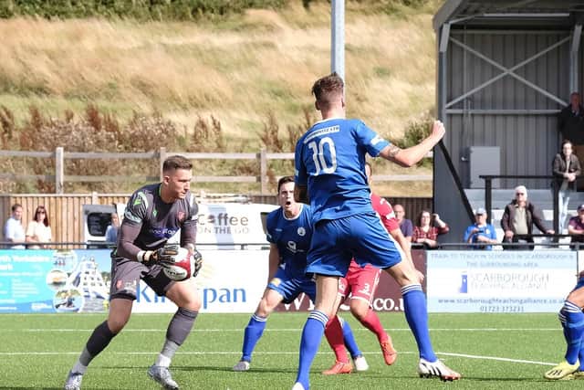 Scarborough Athletic 1-1 Buxton / Pictures by Richard Ponter