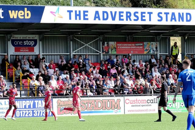 Scarborough Athletic 1-1 Buxton / Pictures by Richard Ponter