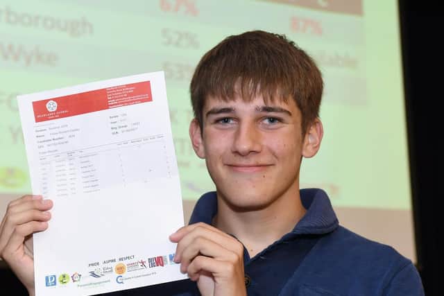 Headlands School student Finlay Copsey