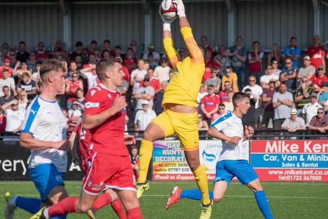 Scarborough Athletic 0-0 South Shields / Pictures by Morgan Exley
