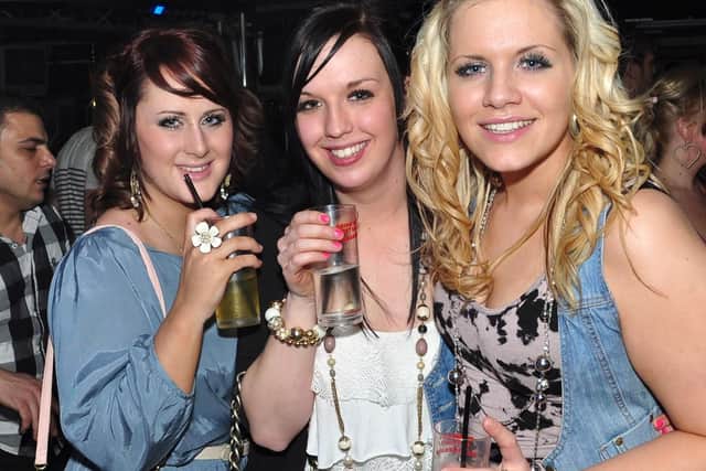Kelly, Sophie and Gemma.