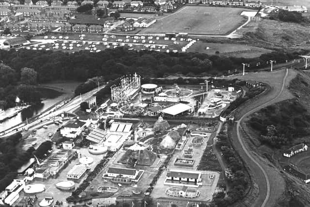 Open between 1969 and 1984, the zoo was home to many exotic animals including dolphins, sea lions, a snake pit, an elephant, wolves and bear cubs. It became Mr Marvels amusement park.