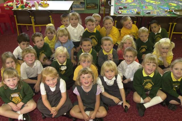 2002: Barrowcliff Infants, Miss Waehler's class.