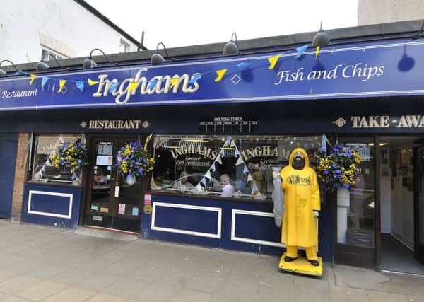 Filey Inghams Fish and Chip shop . pic Richard Ponter