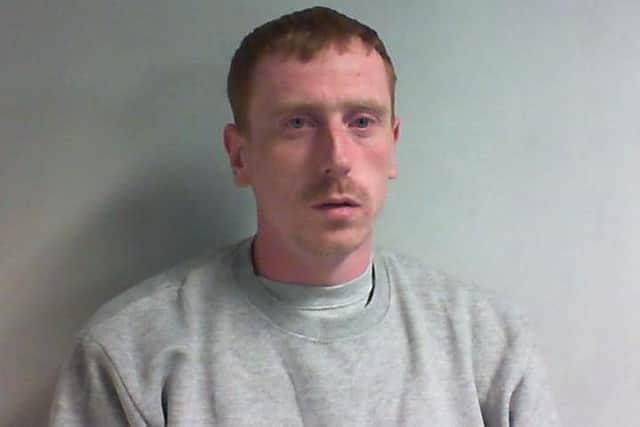 Robert Adams, 29, jailed for 30 months