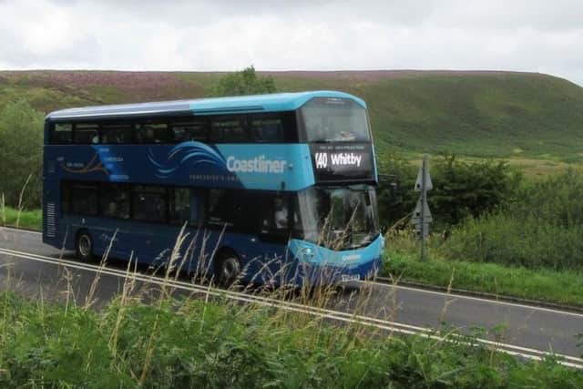 The Coastliner buses bring passengers from Leeds to Bridlington, Scarborough and Whitby