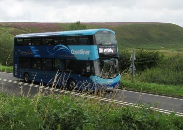 The Coastliner buses bring passengers from Leeds to Bridlington, Scarborough and Whitby
