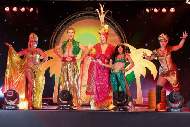 Aladdin Goes Pop! is a new adaptation of the magical story of Aladdin featuring well-known songs.