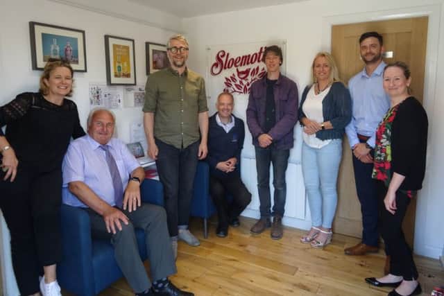 Some of the hedges from the improvement work at Barton Hill were donated to sloe gin producer Sloemotion.