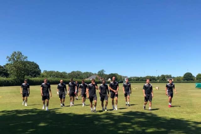 Boro start first team training