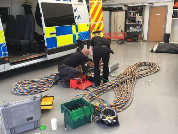 Police divers are getting ready to search for the missing 74-year-old