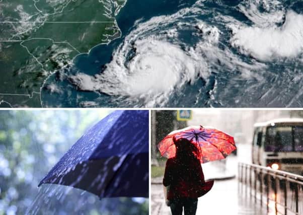 Storm Chris has now been upgraded to a hurricane and is set to hit the UK with gales and damper weather (Photo: Met Office and Shutterstock)