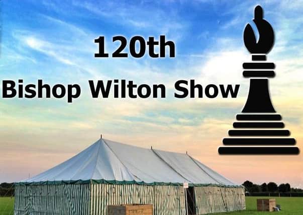The 120th Bishop Wilton show takes place this Saturday.