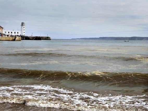 The diver went missing two miles off the coast of Scarborough