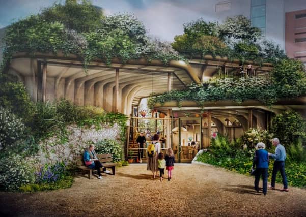 An artist's impression of how Maggie's Yorkshire will look when complete.