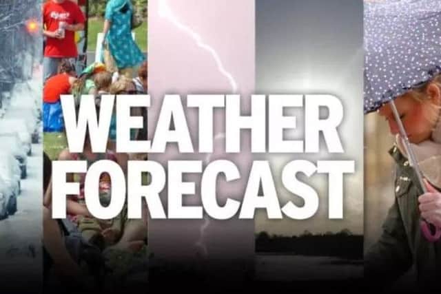 The week-ahead weather with local forecaster Trevor Appleton.