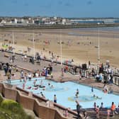 Bridlington beach