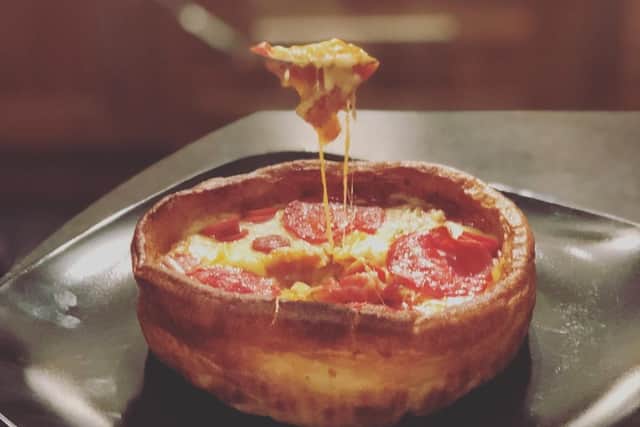 Have you ever tried a Yorkshire Pudding Pizza?