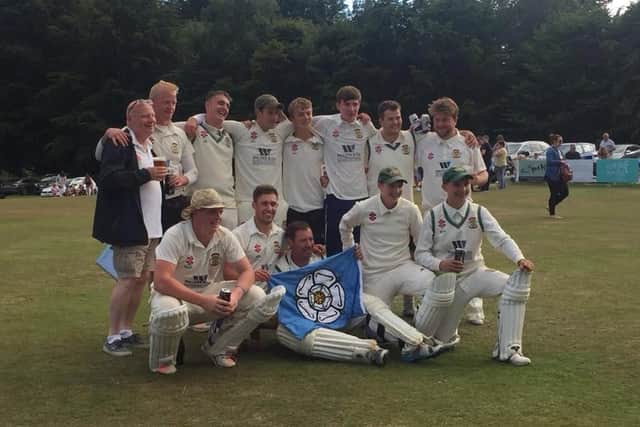 Flixton are through to the final of the National Village Cup at Lord's