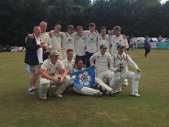 Flixton are through to the final of the National Village Cup at Lord's