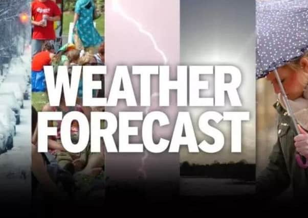 This weeks weather with forecaster Trevor Appleton.
