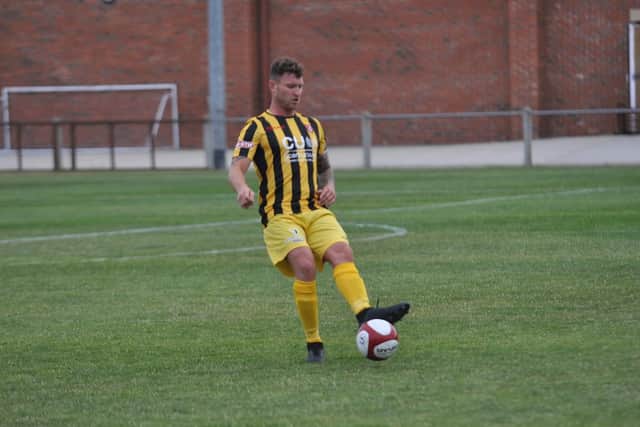 Kev Burgess in action for Boro
