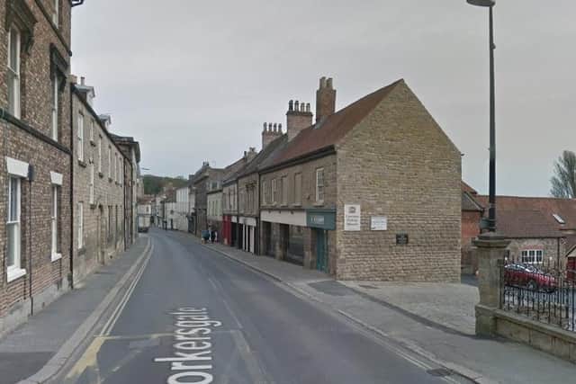 The road was closed this morning. Picture credit: Google