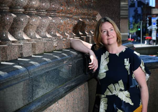 Political Interview............ Sarah Longlands, the new director of the IPPR North think tank. 6th July 2018. Picture Jonathan Gawthorpe