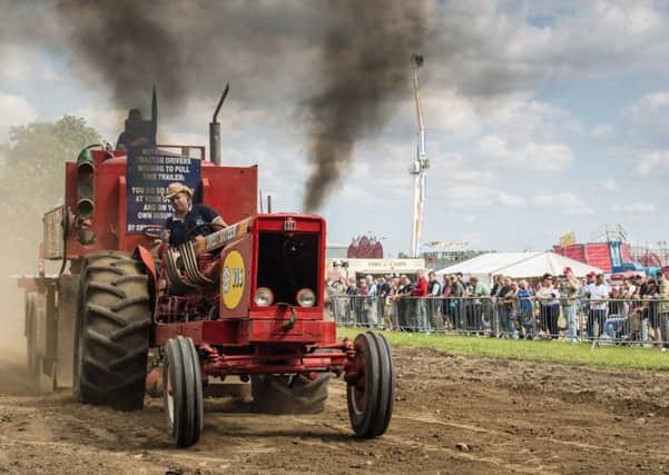 Tractor pulling displays will take place at the Scampston Hall event.